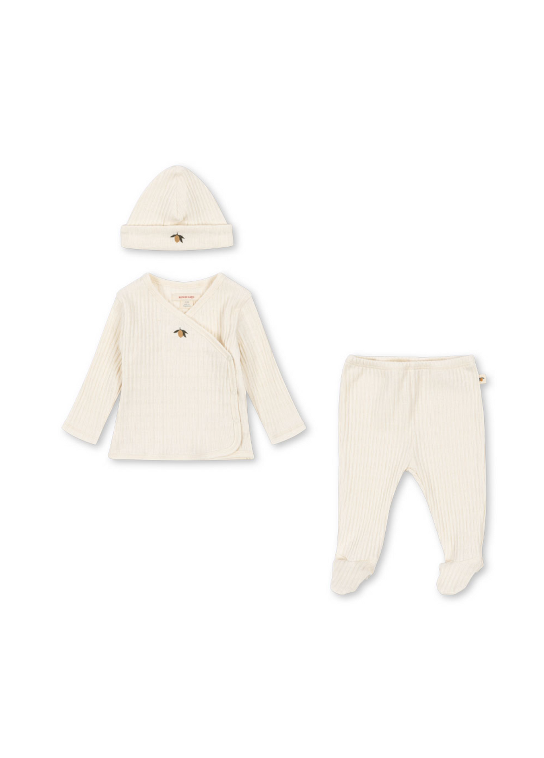 Konges Sløjd Nia Take-Me-Home Set Gots - Lemon