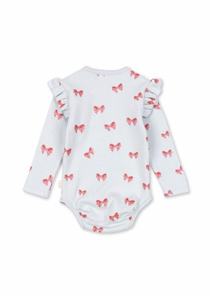 Konges Sløjd Sui Frill Body Gots - Rosia Blue Bow