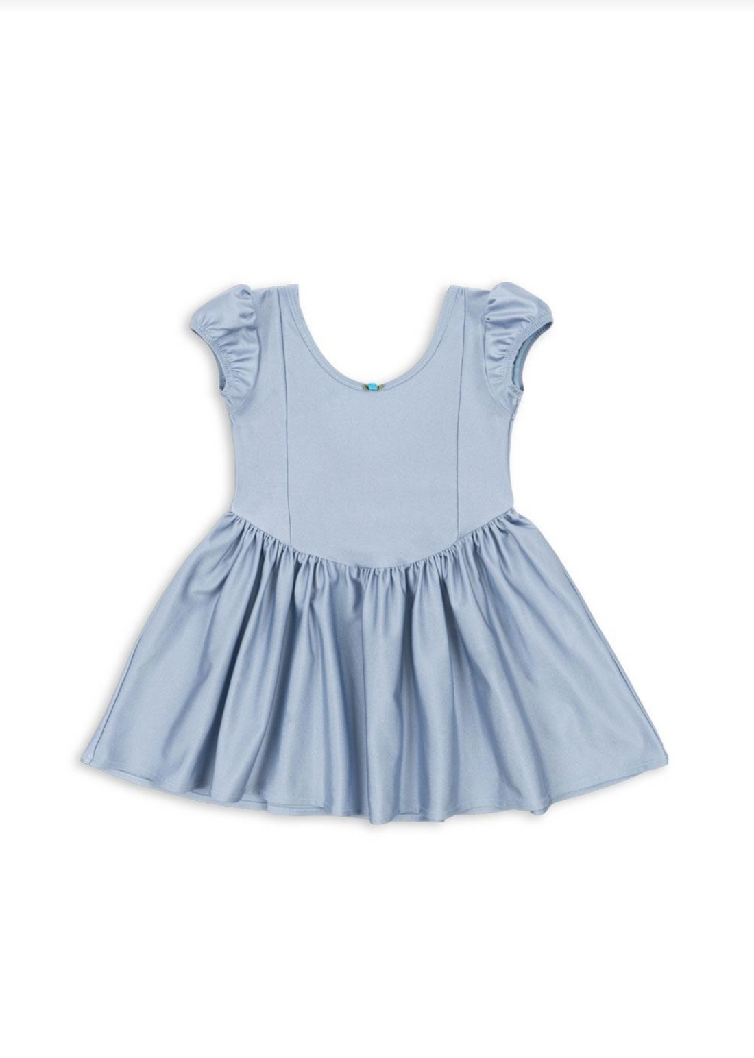 Konges Sløjd Mousse Puff Dress - Zen Blue