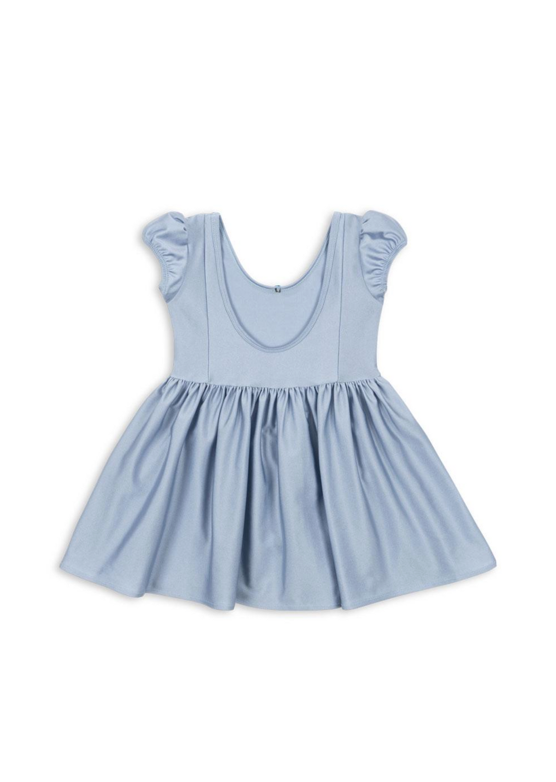 Konges Sløjd Mousse Puff Dress - Zen Blue