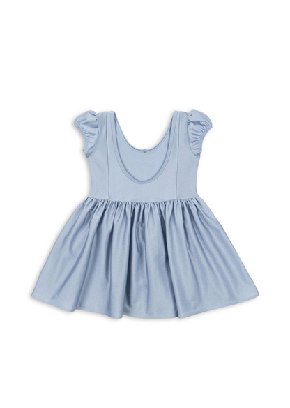 Konges Sløjd Mousse Puff Dress - Zen Blue
