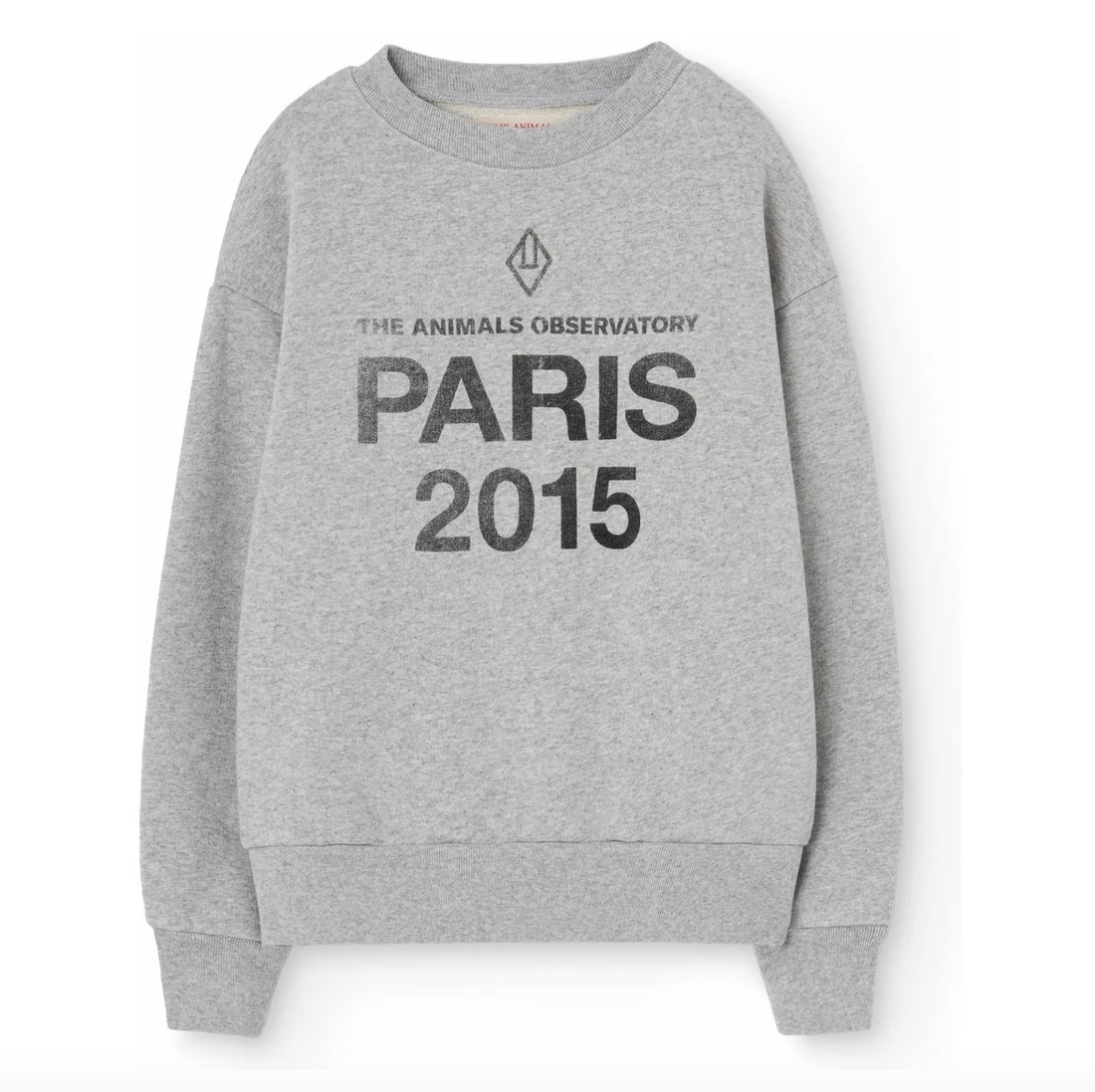 The Animals Observatory Bear Kid Sweatshirt - Ds Grey