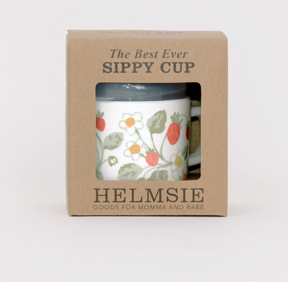 Helmsie Strawberry Sippy Cup