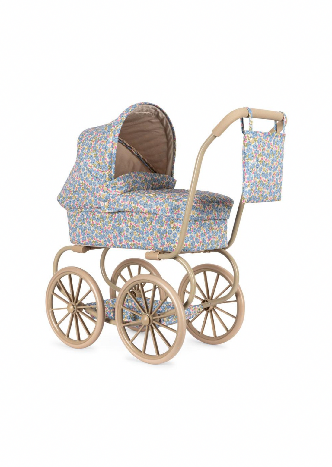 Konges Sløjd Minnie Doll Pram - Fleur Rosier