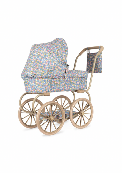 Konges Sløjd Minnie Doll Pram - Fleur Rosier