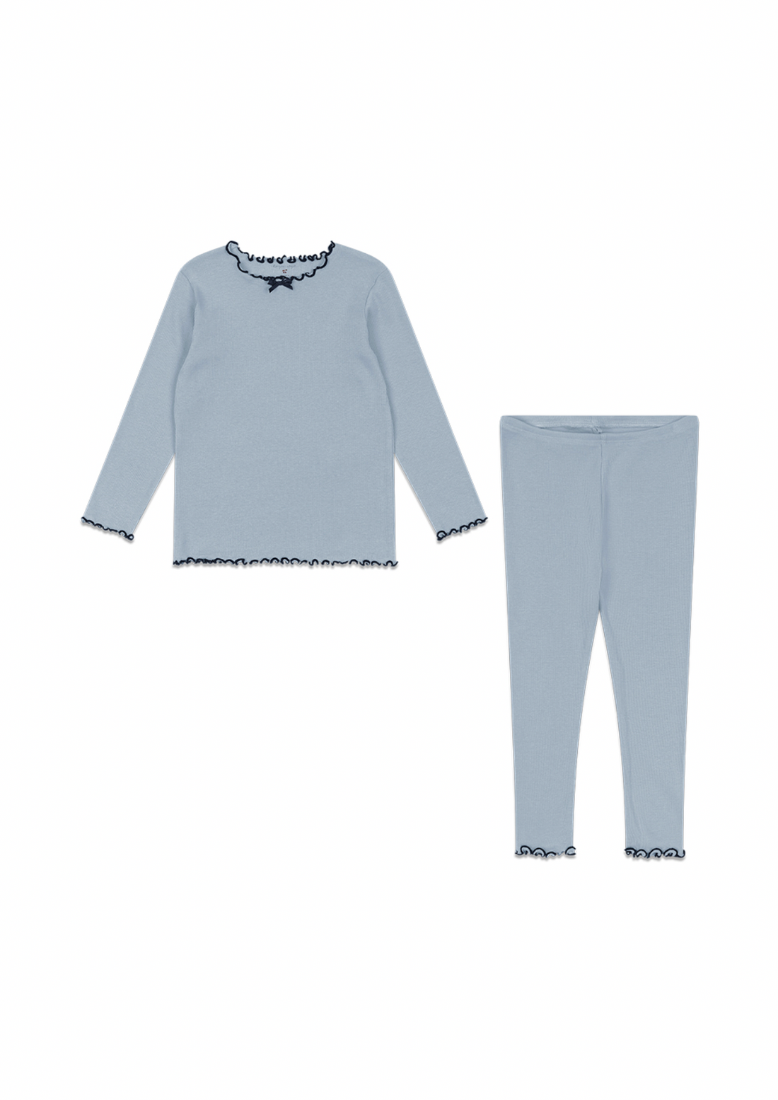 Konges Sløjd Rivi Rib Set Ocs - Blue Fog