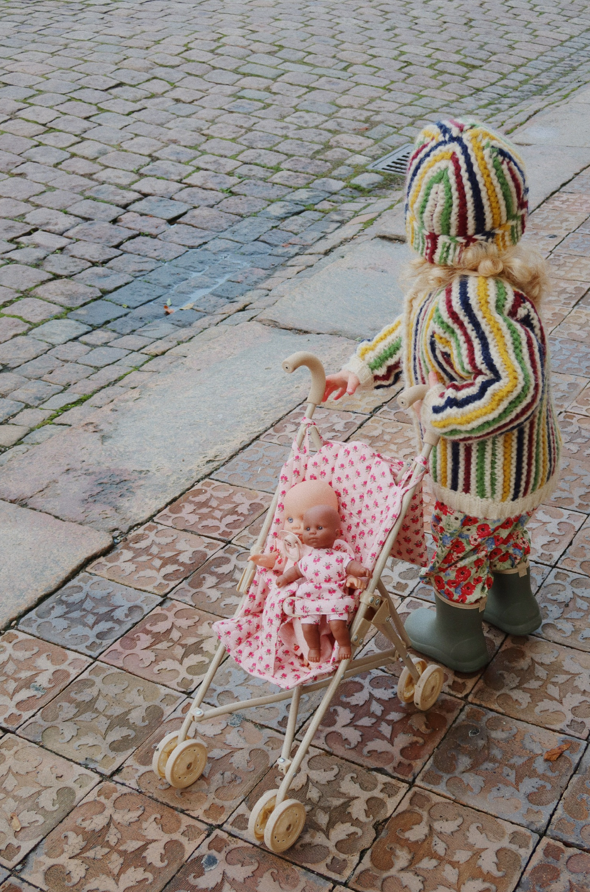 Konges Sløjd Doll Stroller - Rosie Rose