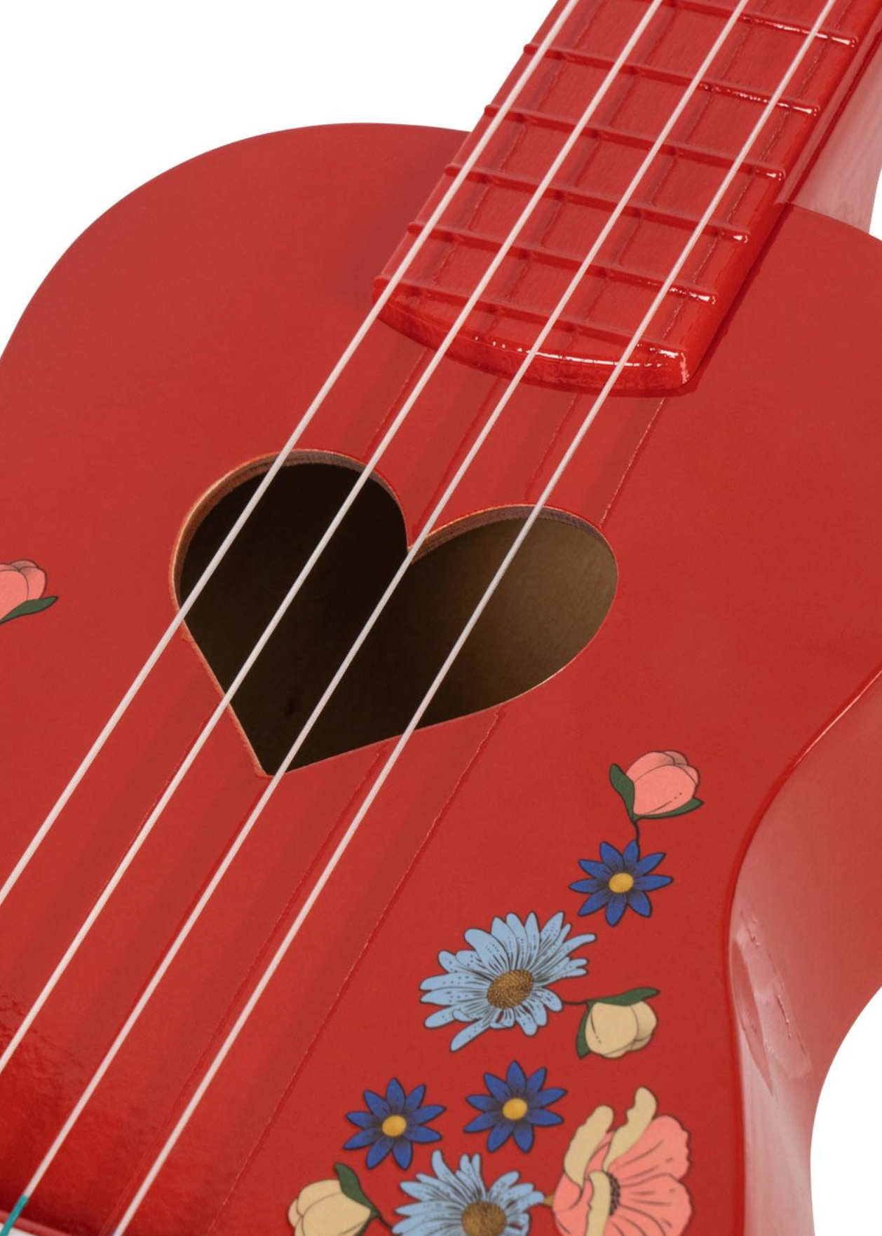 Konges Sløjd Ukulele Flower Glossy Fsc - Barbados Cherry
