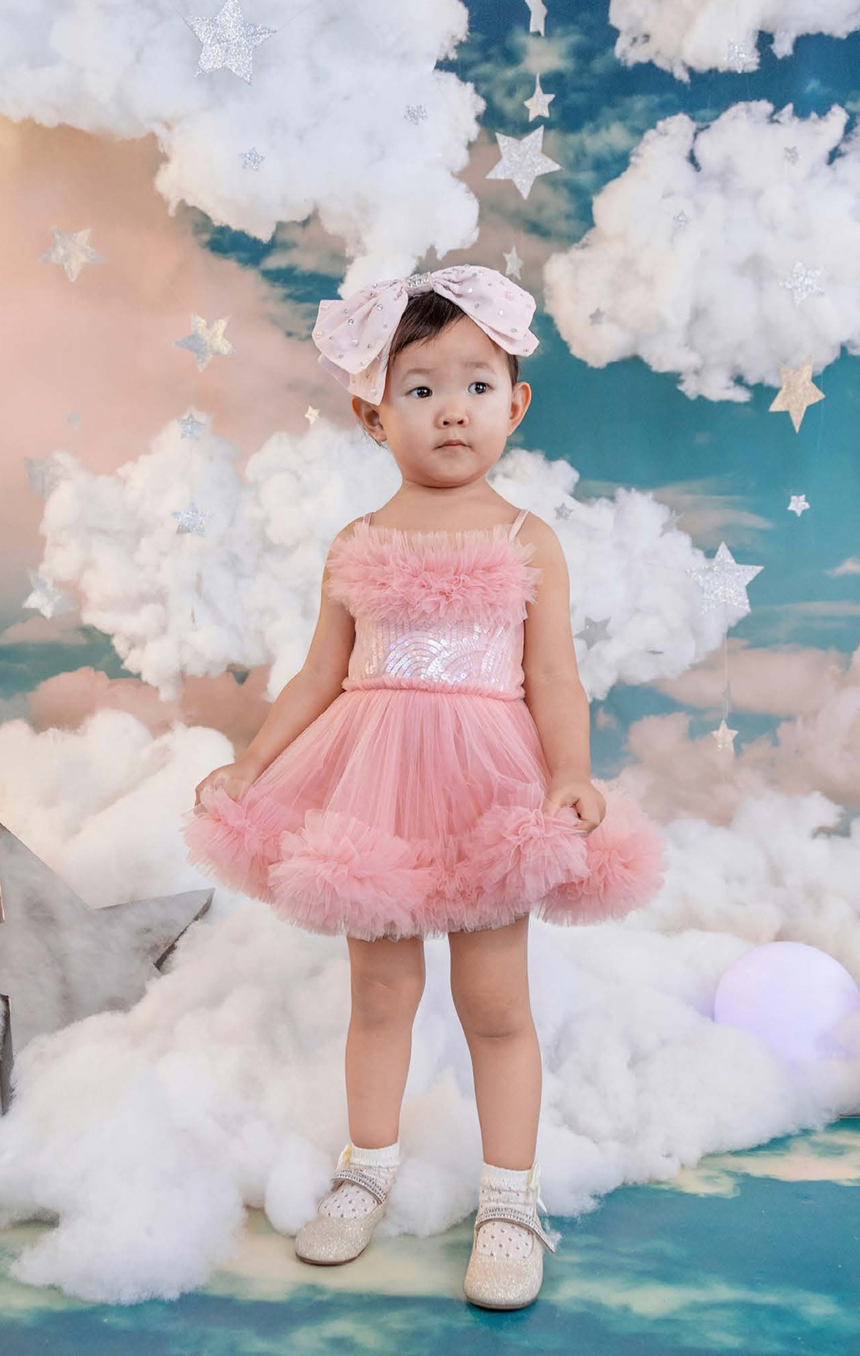 Tutu Du Monde Bebe Petunia Tutu Dress - Peach Blush