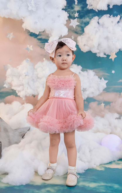 Tutu Du Monde Bebe Petunia Tutu Dress - Peach Blush