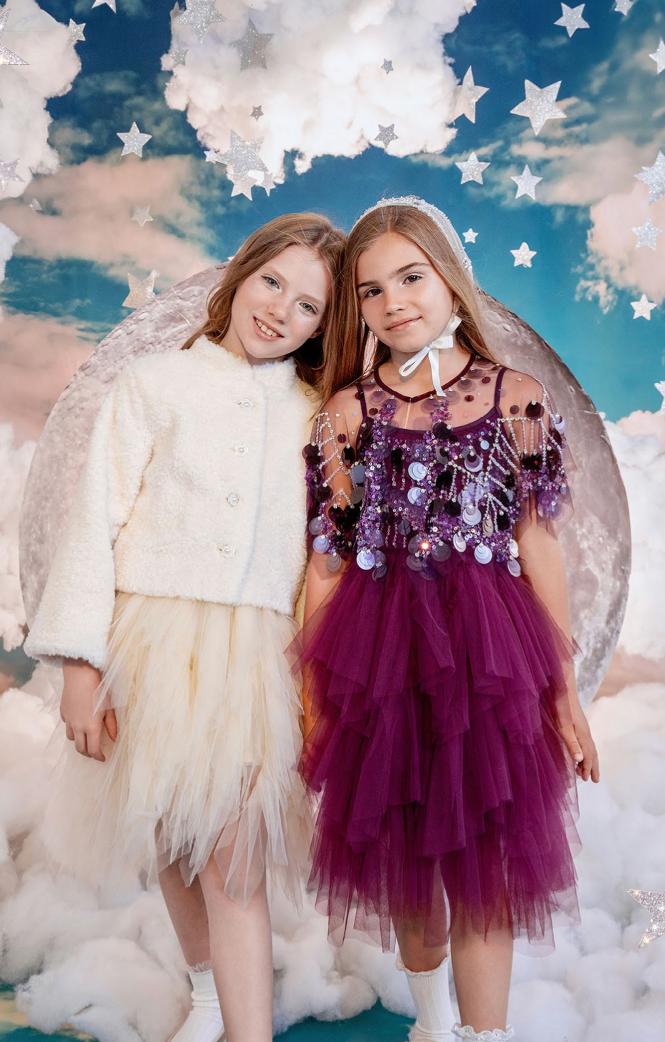 Tutu Du Monde Royal Debut Cape - Blackberry