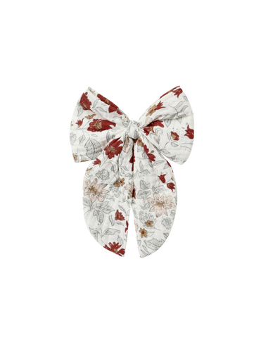 Rylee + Cru Oversized Bow - Holiday Floral