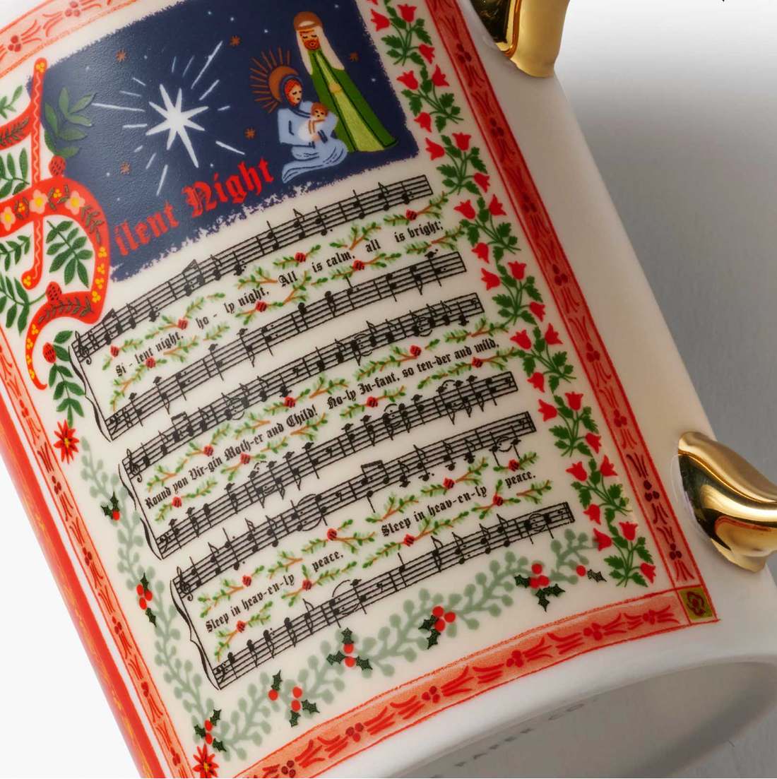 Rifle Paper Co. Holiday Porcelain Mug - Christmas Carols