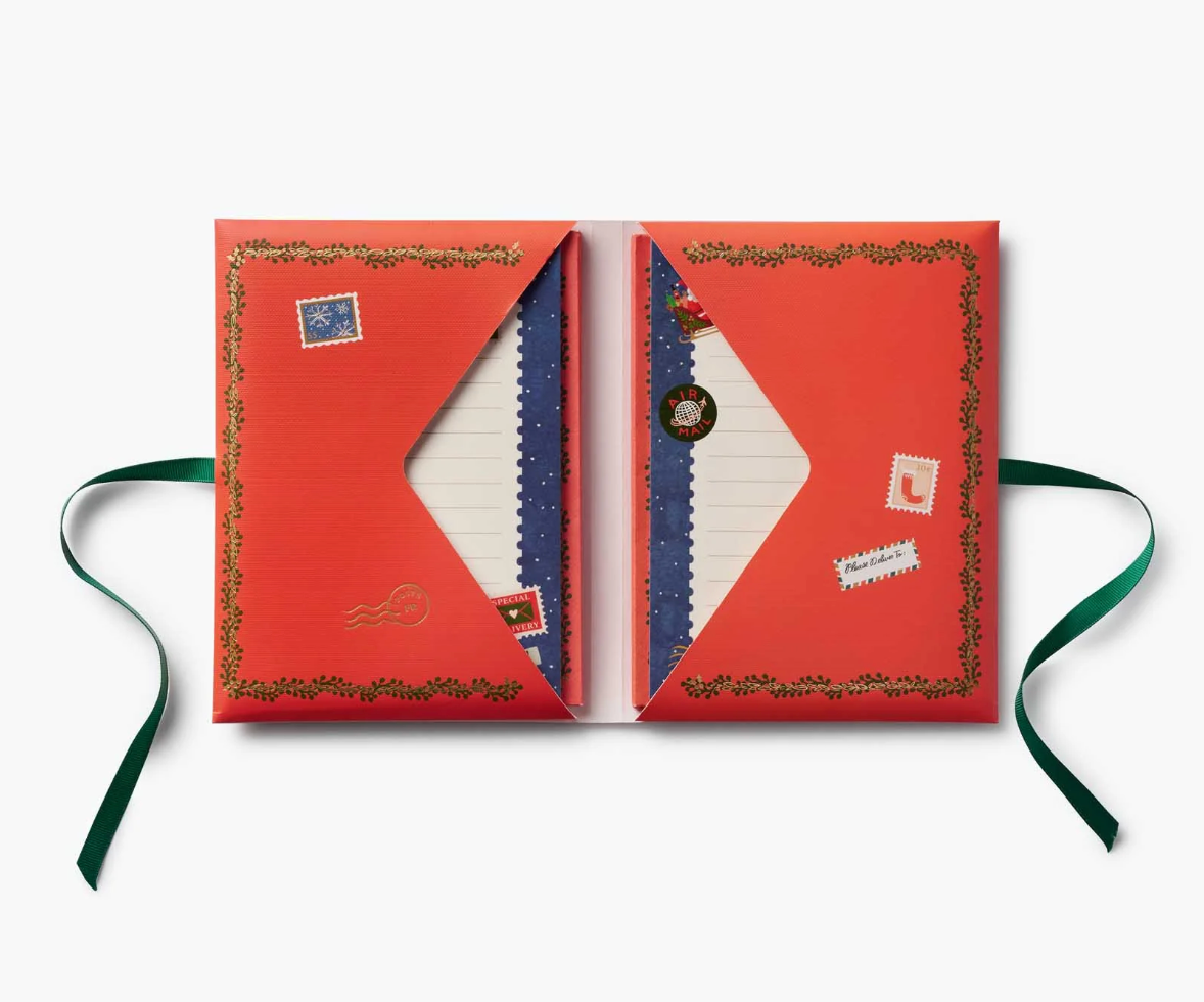 Rifle Paper Co. Folio Stationery Set - Letters To Santa