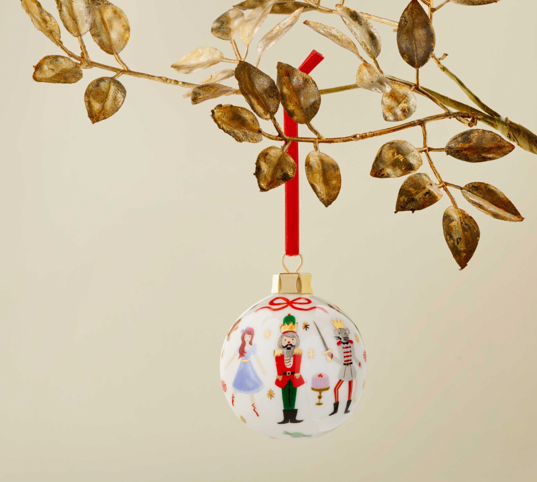 Rifle Paper Co.  Porcelain Ornament - Nutcracker