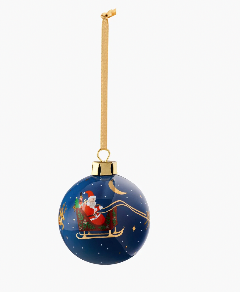 Rifle Paper Co.  Porcelain Ornament - Christmas Delivery