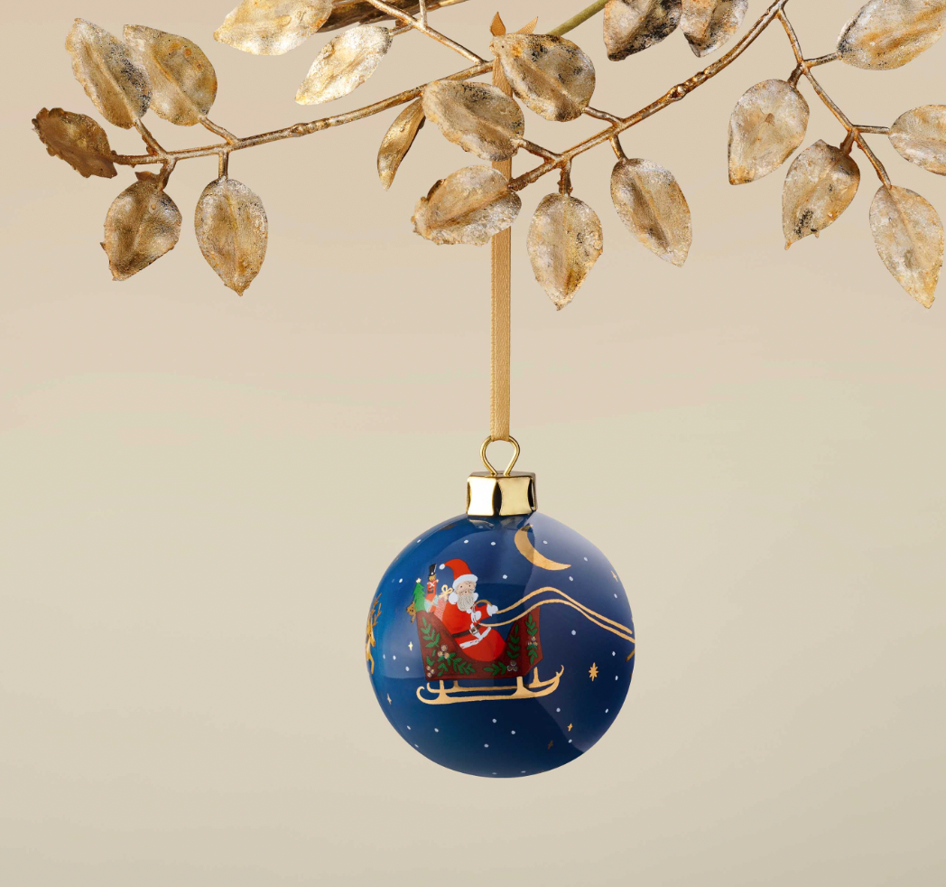 Rifle Paper Co.  Porcelain Ornament - Christmas Delivery