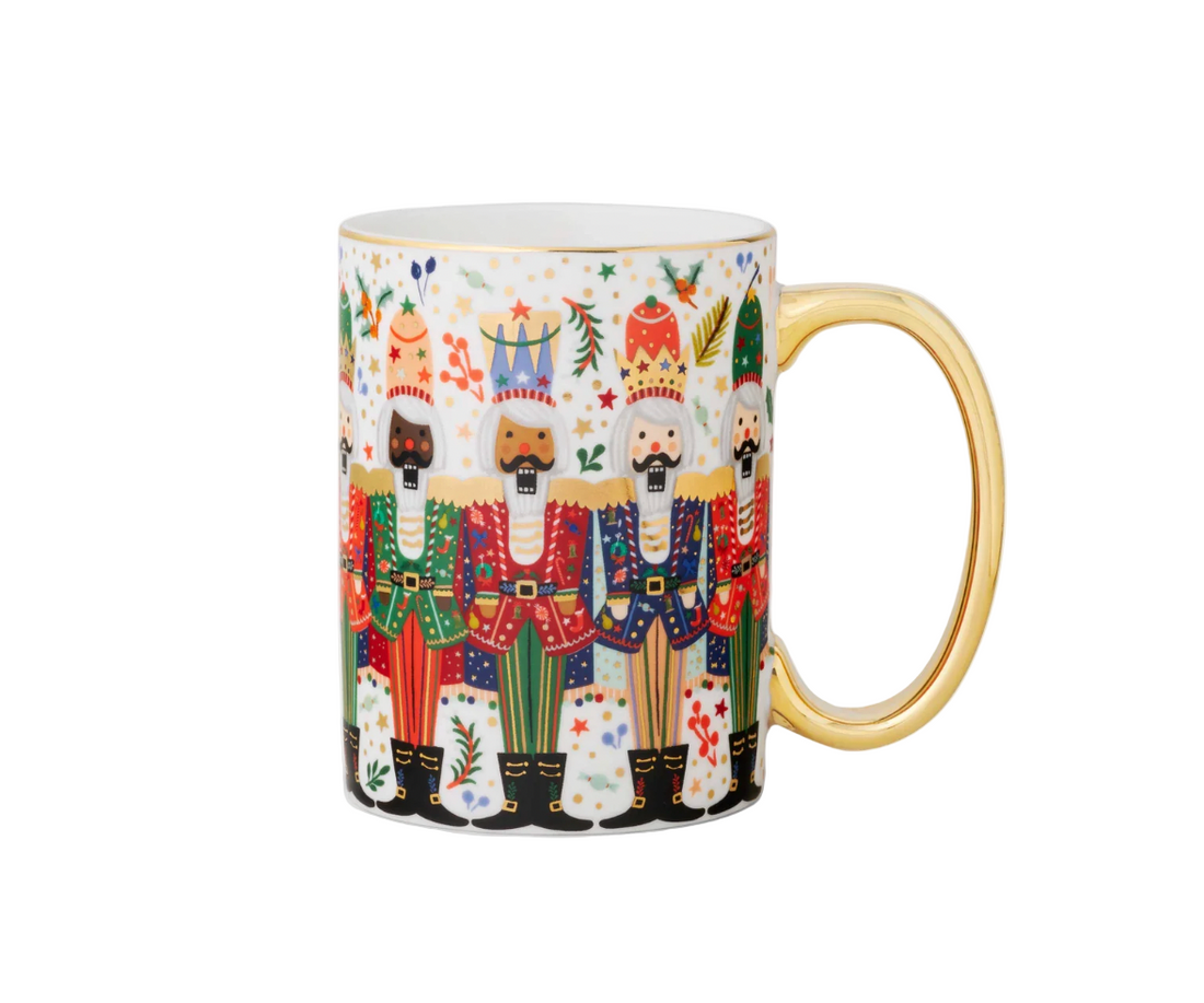 Rifle Paper Co. Nutcracker Brigade Porcelain Mug