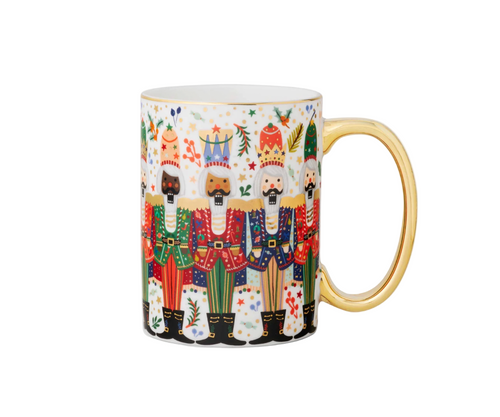 Rifle Paper Co. Nutcracker Brigade Porcelain Mug