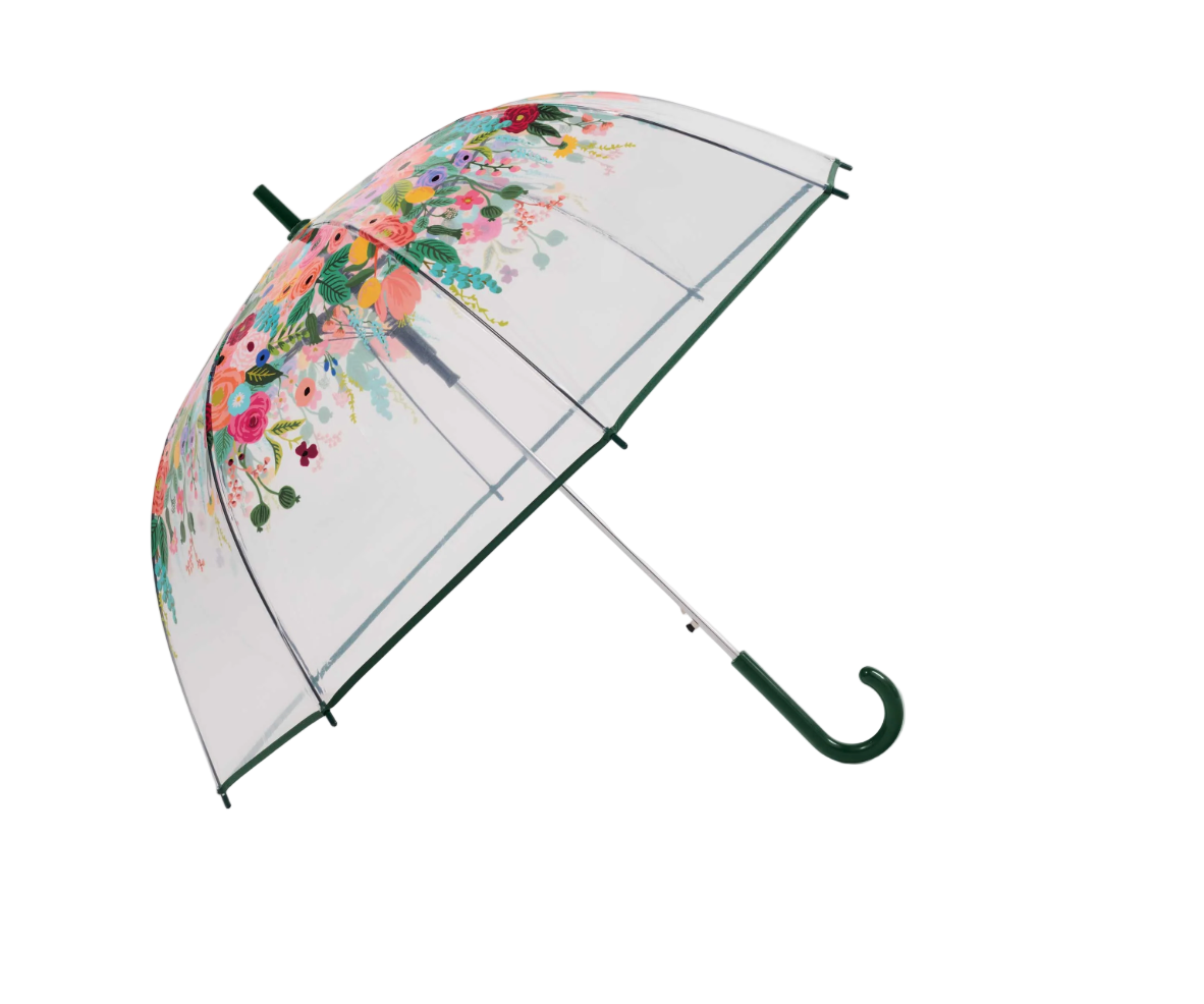 Rifle Paper Co. Clear Umbrella - Garden Party