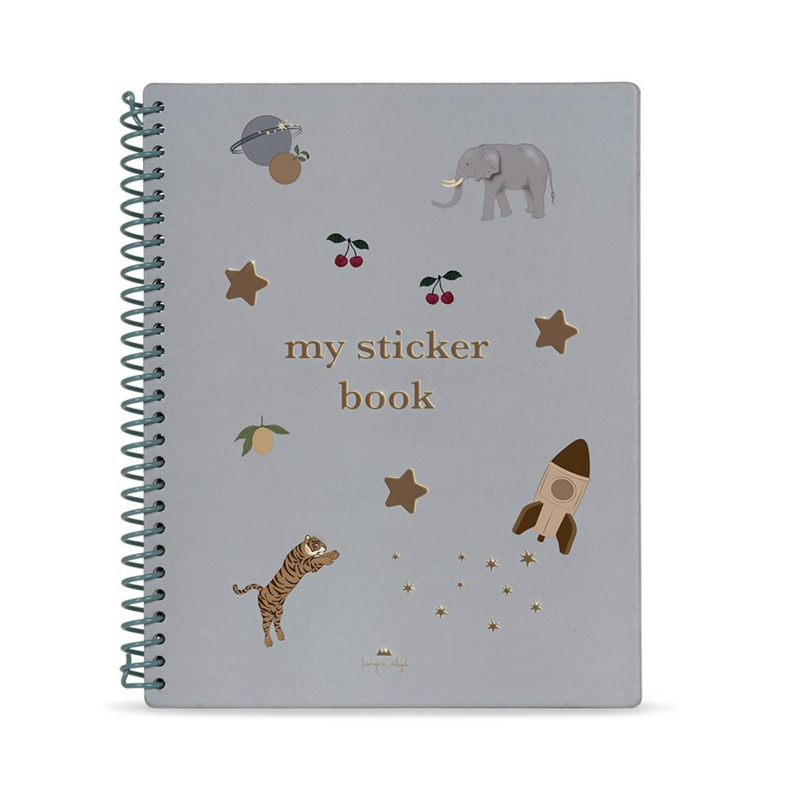 Konges Sløjd My Sticker Book FSC - Green