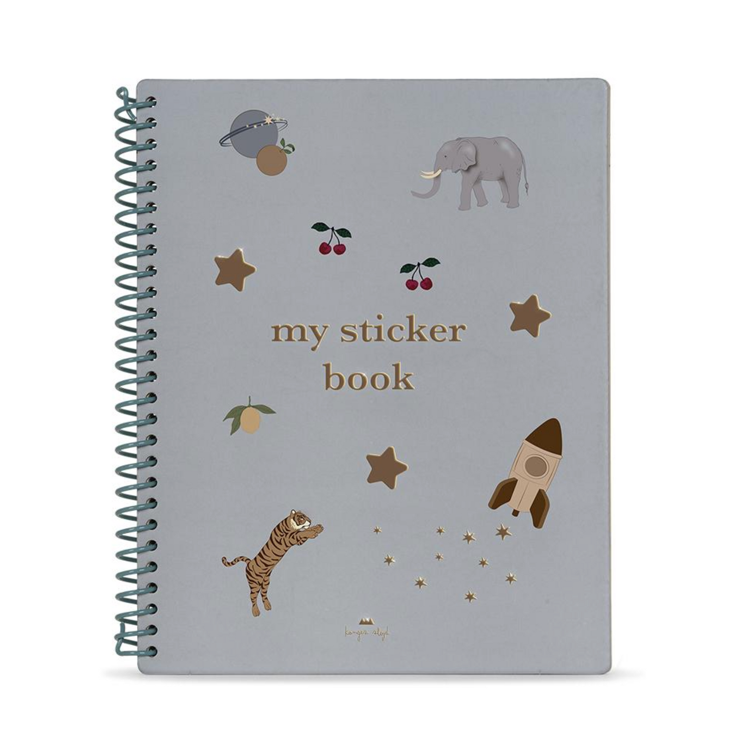 Konges Sløjd My Sticker Book FSC - Green