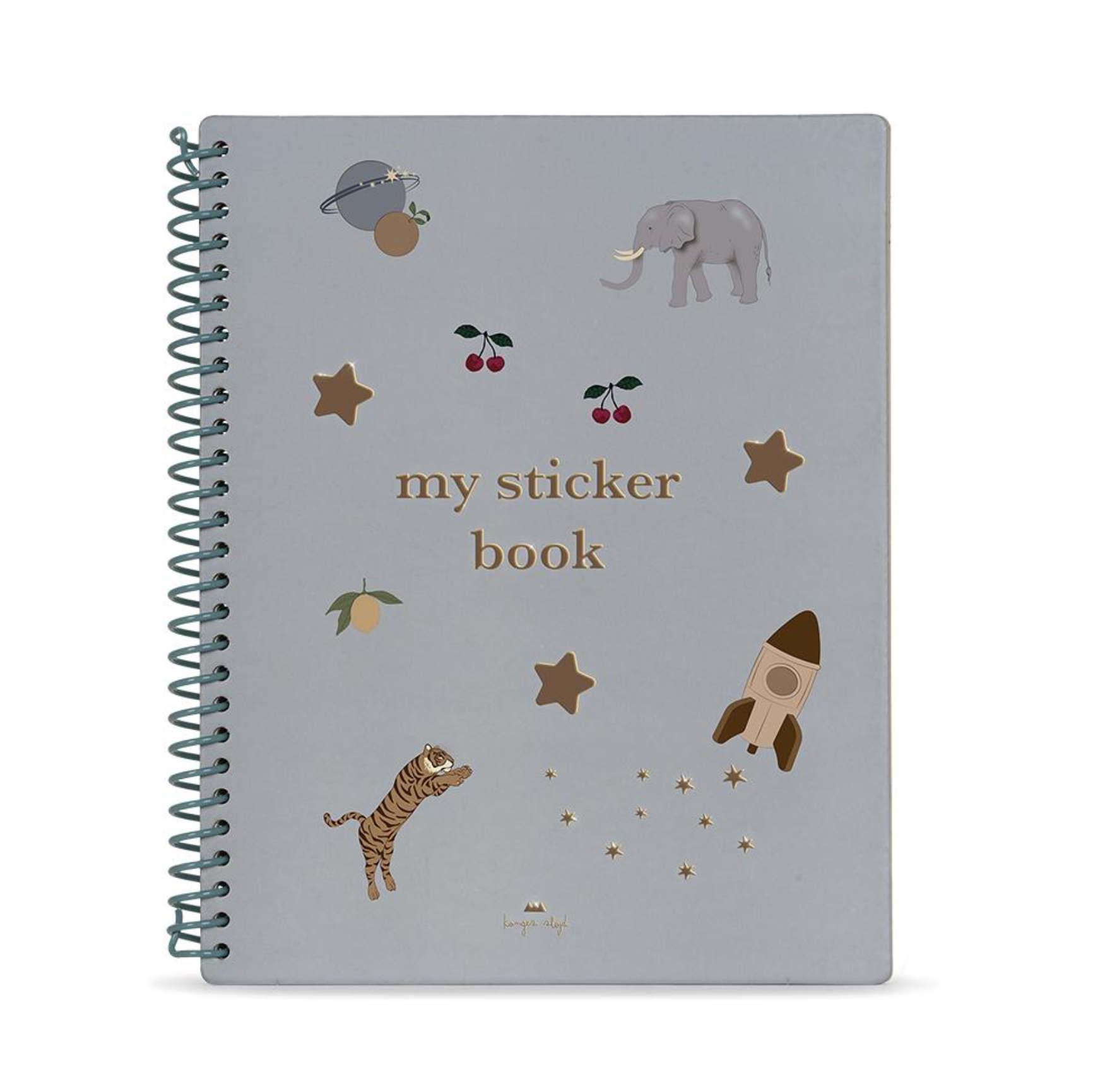 Konges Sløjd My Sticker Book FSC - Green