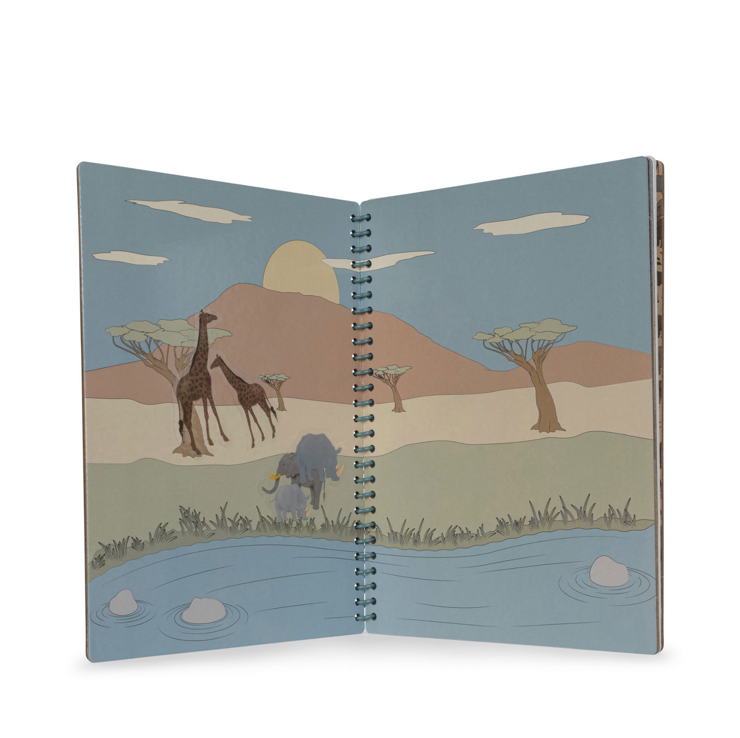 Konges Sløjd My Sticker Book FSC - Green