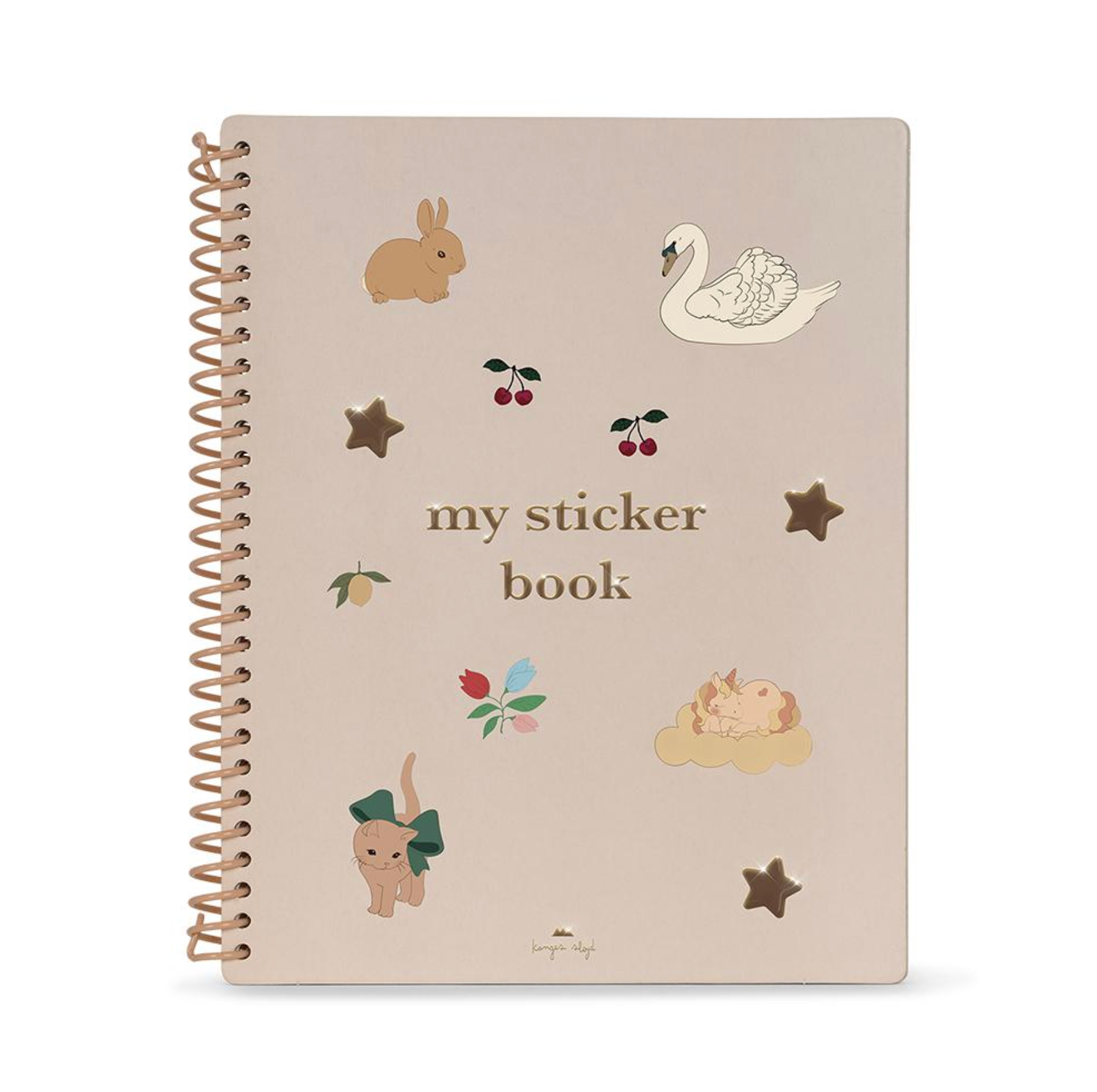 Konges Sløjd My Sticker Book FSC - Blush