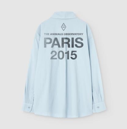 The Animals Observatory Wolf Kid Shirt - Fz Blue