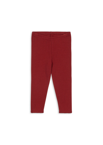 Konges Sløjd Minnie Pants GOTS - Red Dahlia