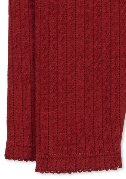 Konges Sløjd Minnie Pants GOTS - Red Dahlia