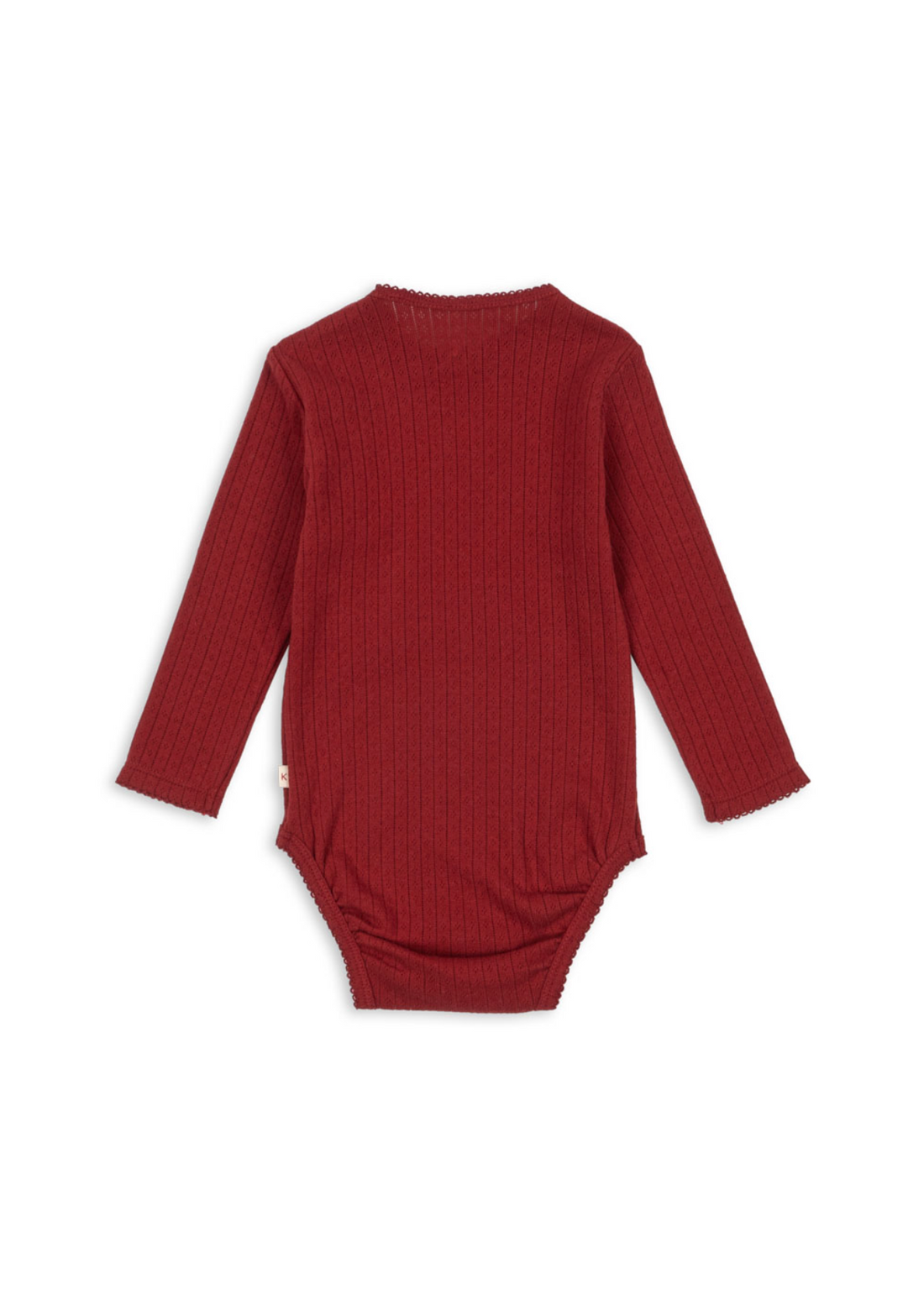 Konges Sløjd Minnie Body GOTS - Red Dahlia