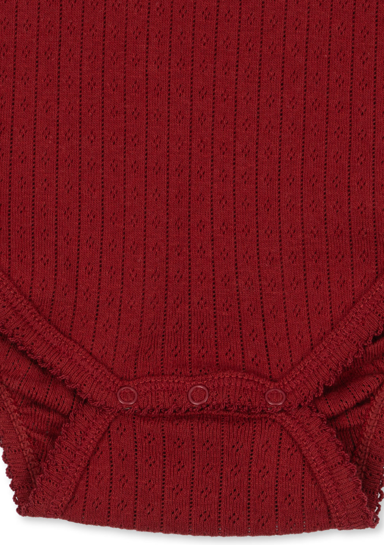 Konges Sløjd Minnie Body GOTS - Red Dahlia