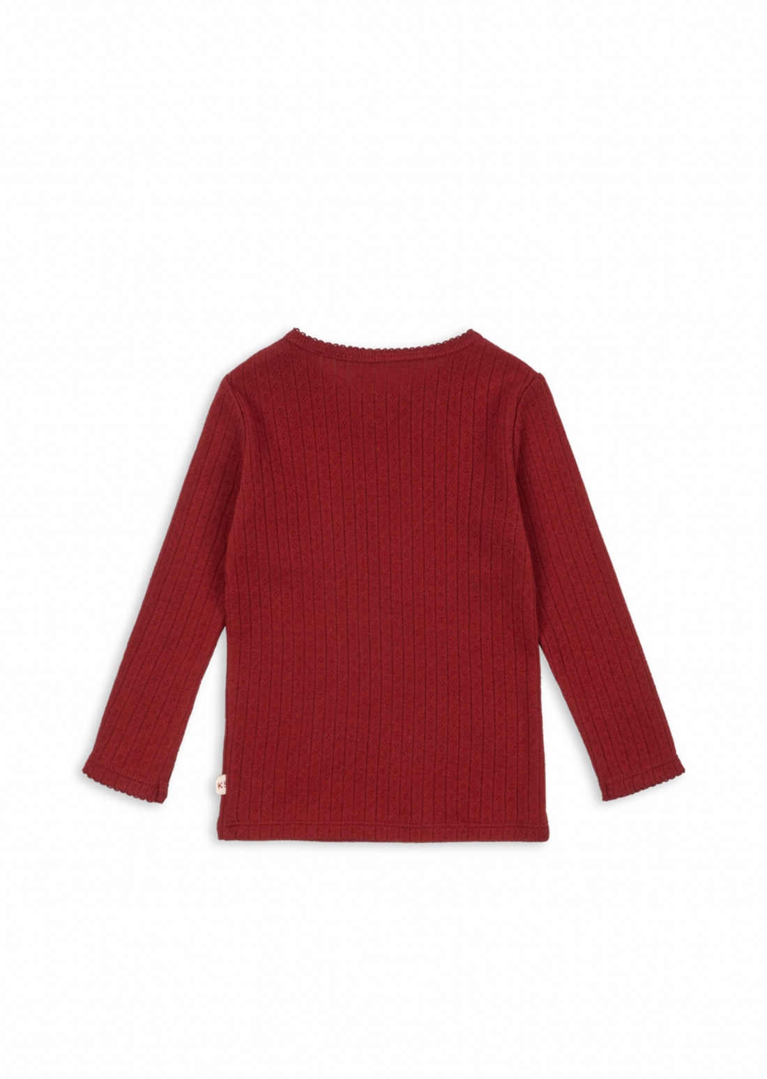 Konges Sløjd Minnie Blouse GOTS - Red Dahlia