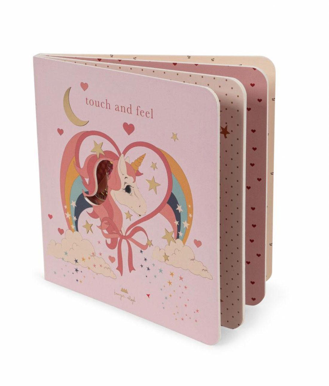 Konges Sløjd Touch And Feel Book - Unicorn
