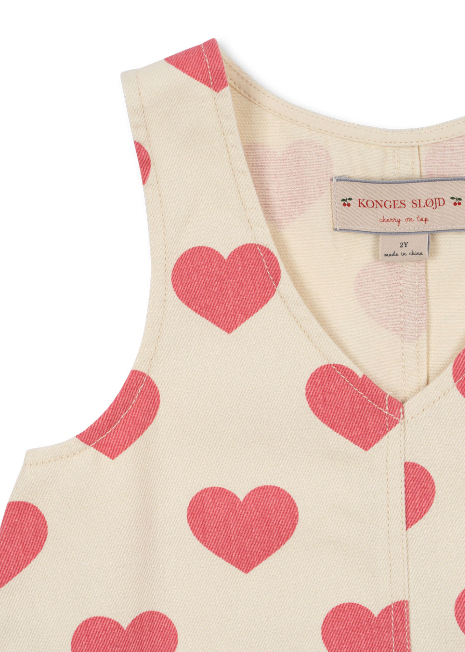 Konges Sløjd Magot Dress GOTS - Bon Coeur Pink