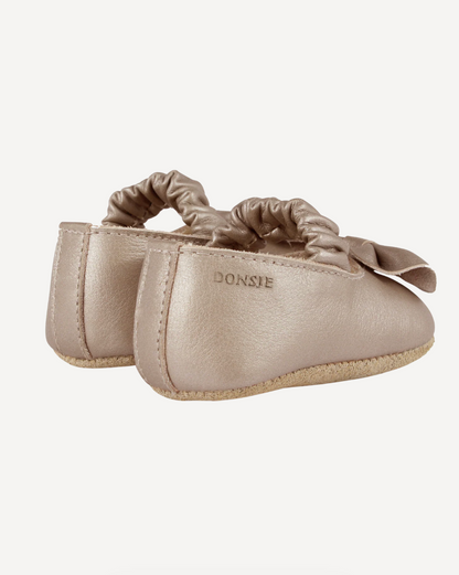 Donsje Neni Ballerinas - Powder Metallic Nubuck