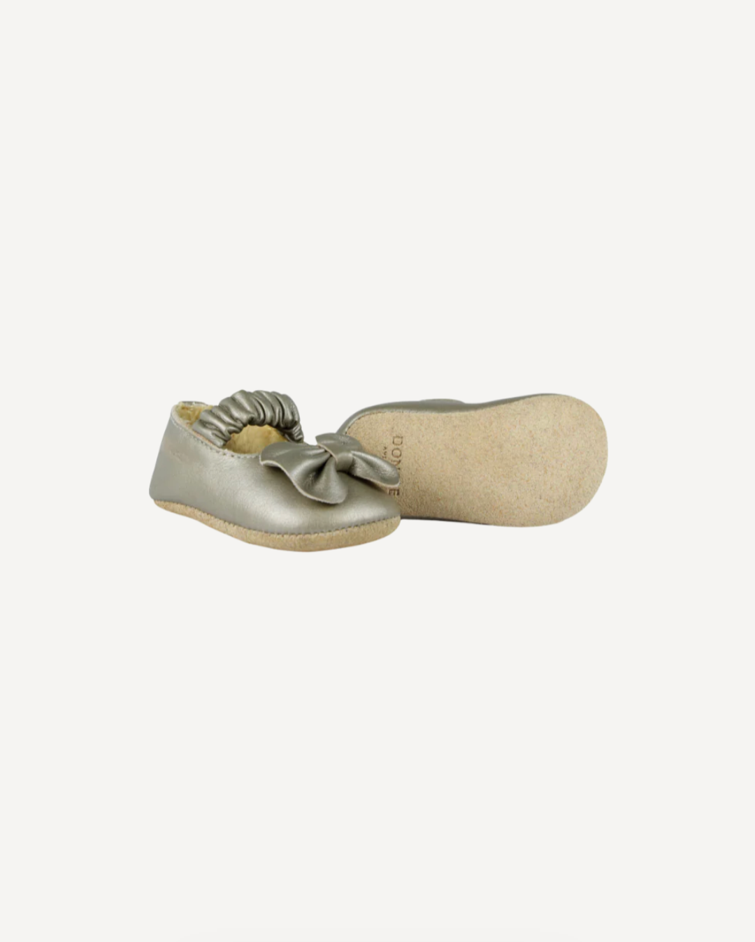 Donsje Neni Ballerinas - Champagne Metallic Leather