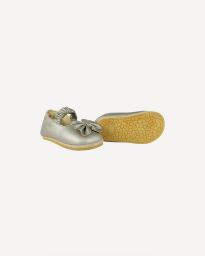 Donsje Neni Ballerinas - Champagne Metallic Leather