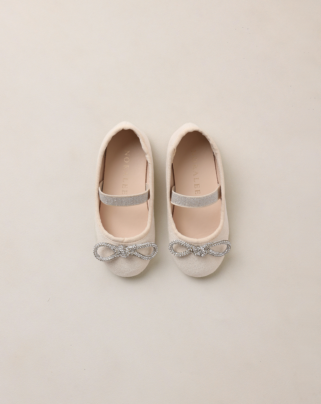 Noralee Ballet Flats - Shimmer Suede