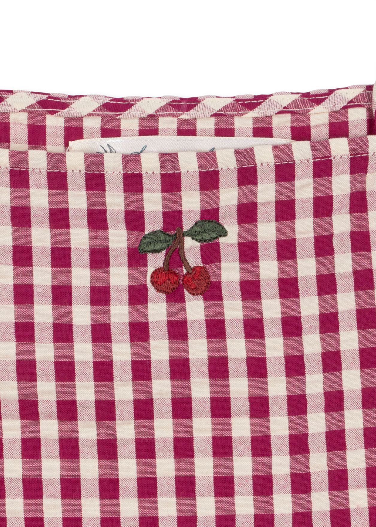Konges Sløjd Isotta Dress GOTS - Raspberry Check