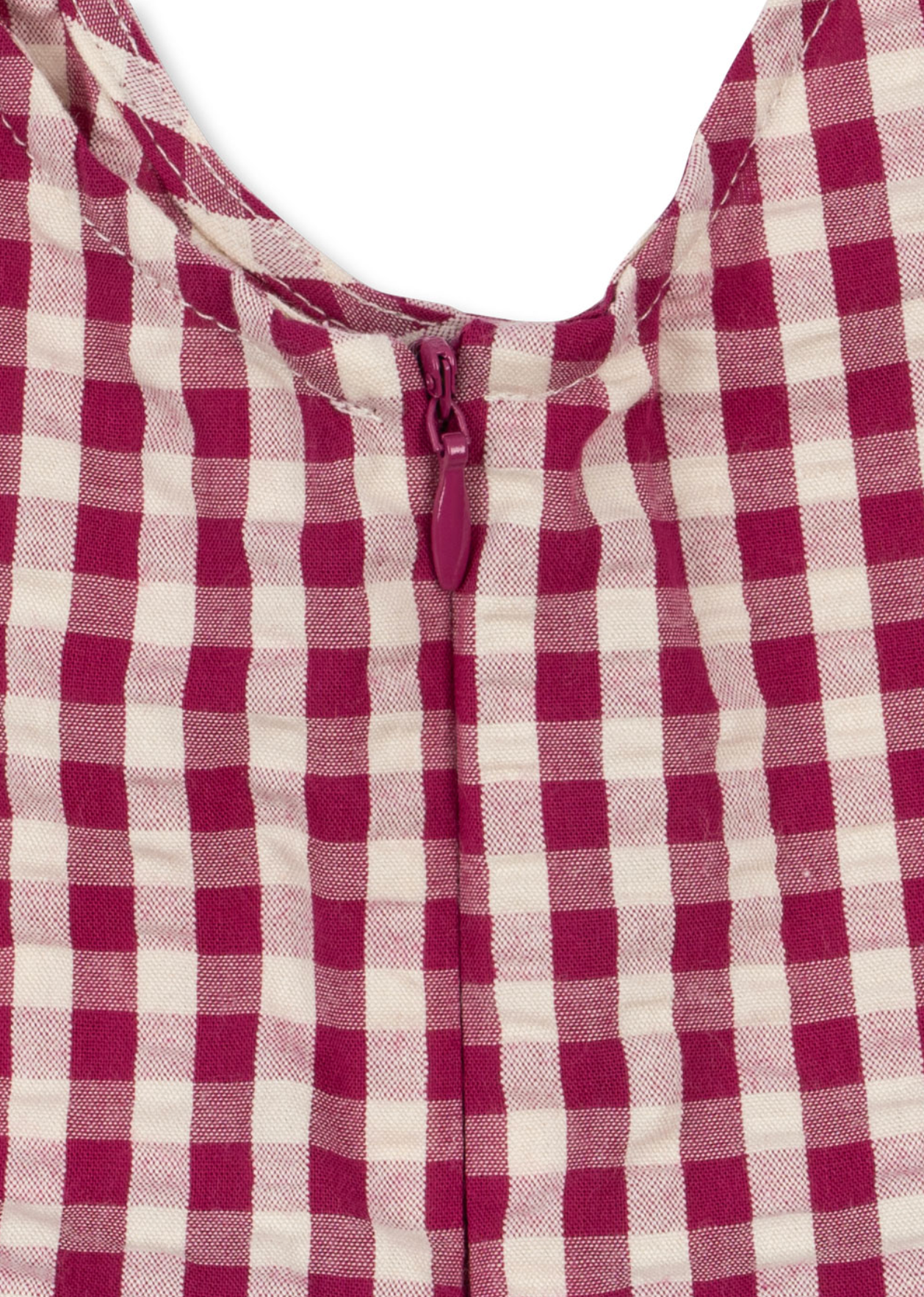 Konges Sløjd Isotta Dress GOTS - Raspberry Check