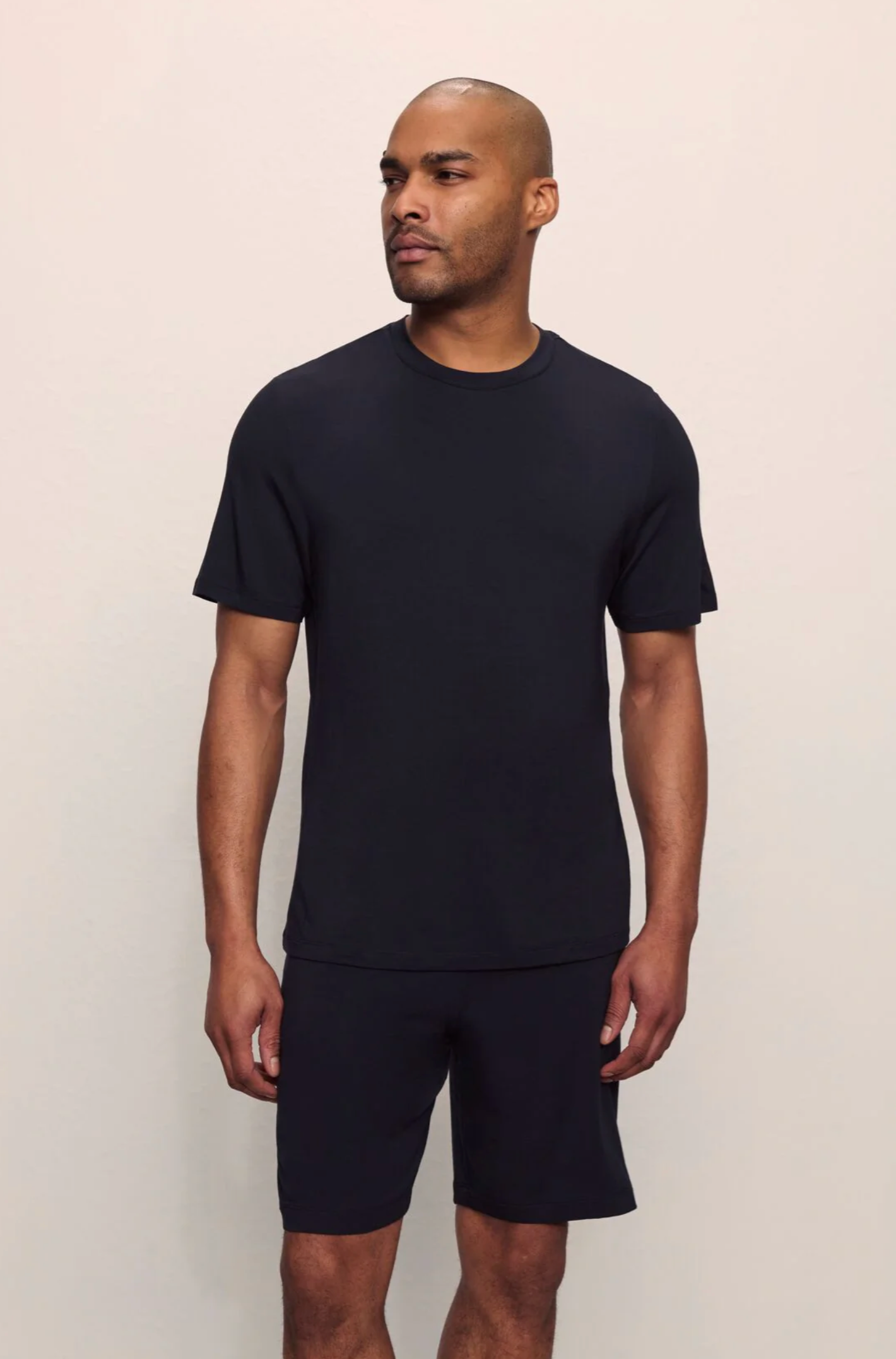 Eberjey Henry Short PJ Set - Black