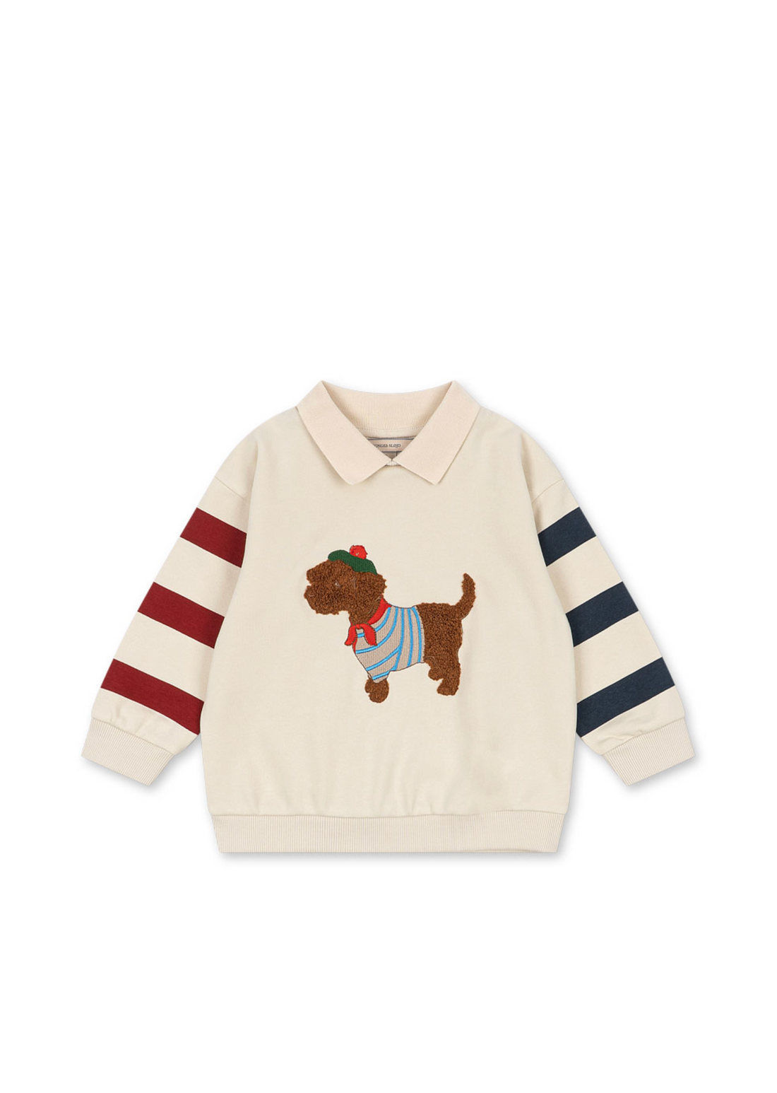 Konges Sløjd Spotty Sweatshirt Gots - Brown Rice
