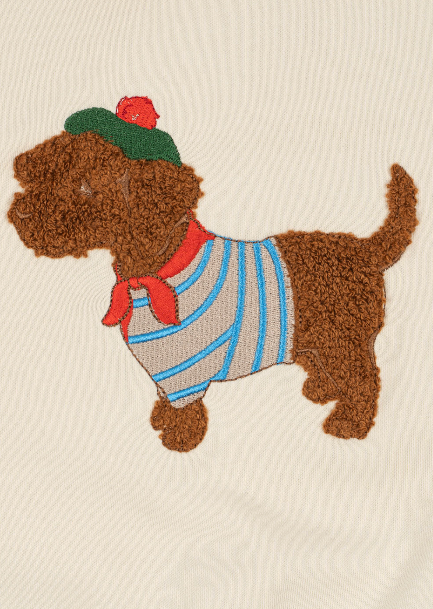 Konges Sløjd Spotty Sweatshirt Gots - Brown Rice
