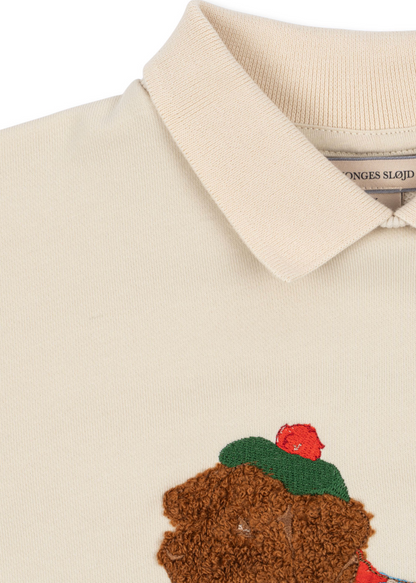 Konges Sløjd Spotty Sweatshirt Gots - Brown Rice