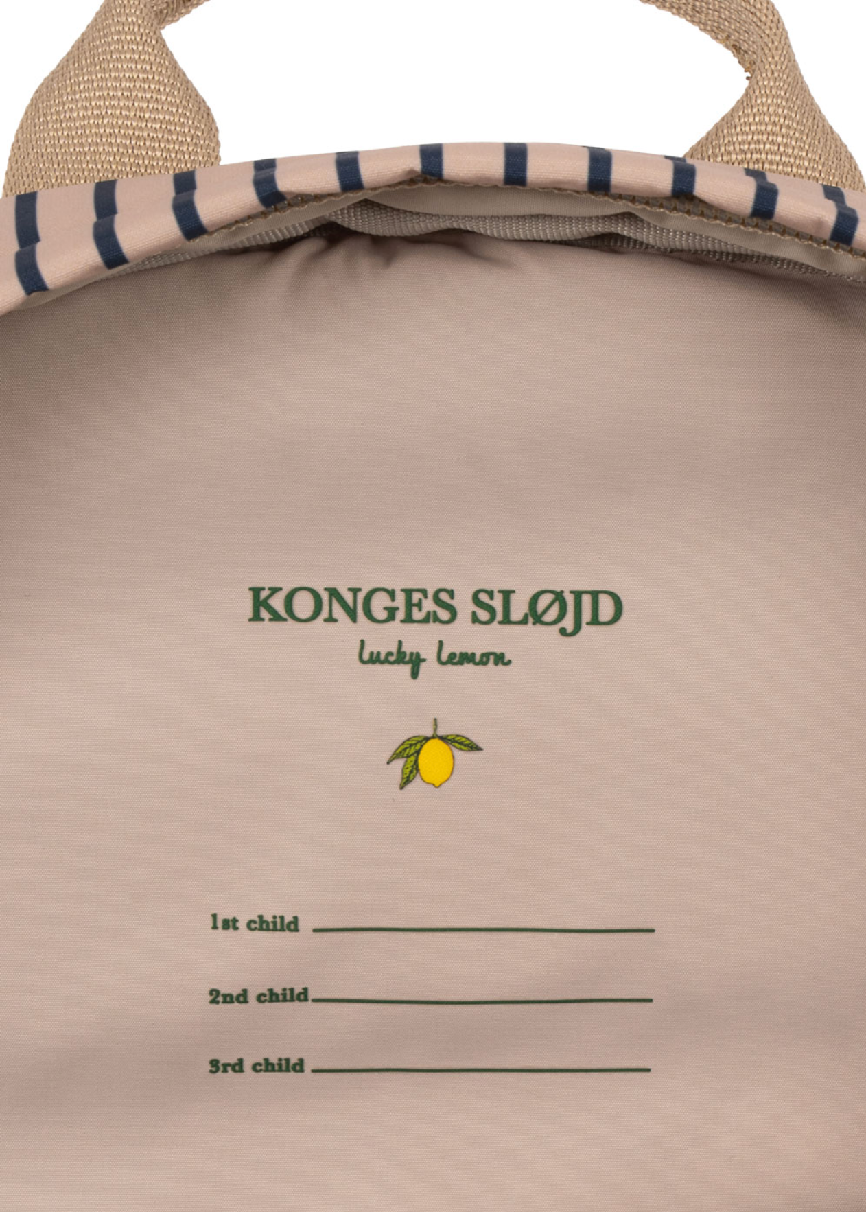 Konges Sløjd Nohr Mini Backpack - Stripe La Mer
