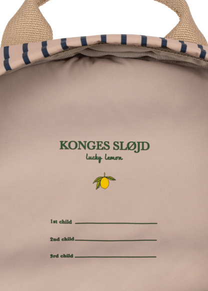 Konges Sløjd Nohr Mini Backpack - Stripe La Mer