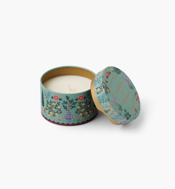 Rifle Paper Co. Tin Candle - Champs De France